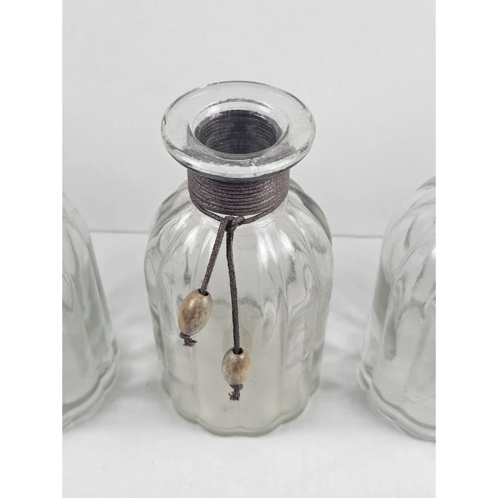 Glass Candle Holder Decorative Bottles Pier 1 Imports Set of Five